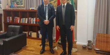 Italia vlerson KLSH, Ambasadori Bucci takim me Arben Shehun: Rritja ekonomike kërkon transparencë për fondet e prokurimet