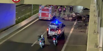 Çmenduria në timon i merr jetën tre të rinjve. Me shpejtësi dhe në celular. SMS e video në TikTok, Pamjet e aksidentit