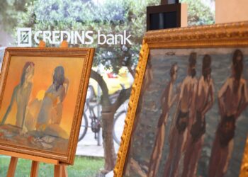 20 vite Credins Bank, Çelet ekspozita “Arti në rrugëtimin tonë”