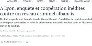 Media Franceze, Jehon operacionit të SPAK: ja si u zbulua aktiviteti kriminal i “Skifterave”