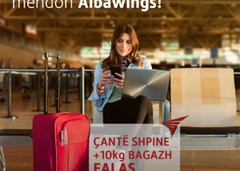 Albawings, Fluturimi juaj ku bagazhet nuk janë asnjëherë të tepërta!