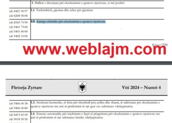 Ekskluzive/ Shqipëria drejt dënimit me vdekje? Miratohet Propozimi i Niko Peleshit për karriket elektrike dhe….