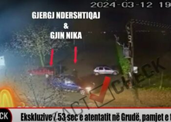 Ekskluzive/ 53 sekondat e atentatit në Shkodër, “Fact Check” sjell pamjet e tmerrit!