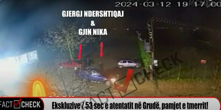 Ekskluzive/ 53 sekondat e atentatit në Shkodër, “Fact Check” sjell pamjet e tmerrit!