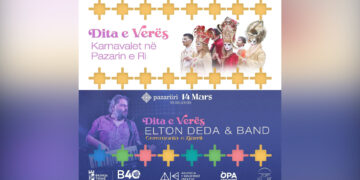 Muzikë e karnavale/ Pazari i Ri transformohet për Ditën e Verës, ky është kalendari i aktiviteteve