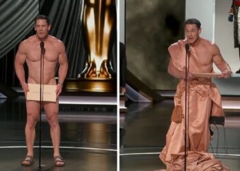 E pazakontë/ Aktori John Cena nudo në skenën e “Oscar”