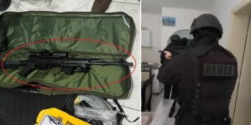 “RENEA, duart lart”, zbulohet baza e armatimeve në Babicë. Policia e Vlorës godet grupin kriminal e mbushi me snajper dhe… (Video)
