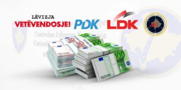Raporti i financiar: Vetëvendosja partia më e pasur në Kosovë, pasuar nga PDK dhe LDK