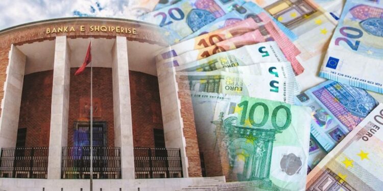 Banka e Shqipërisë bleu 249 milionë Euro në tregun e brendshëm