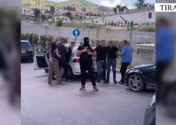 Trafik armësh me autobus nga Kosova në Tiranë, pamjet e aksionit të policisë