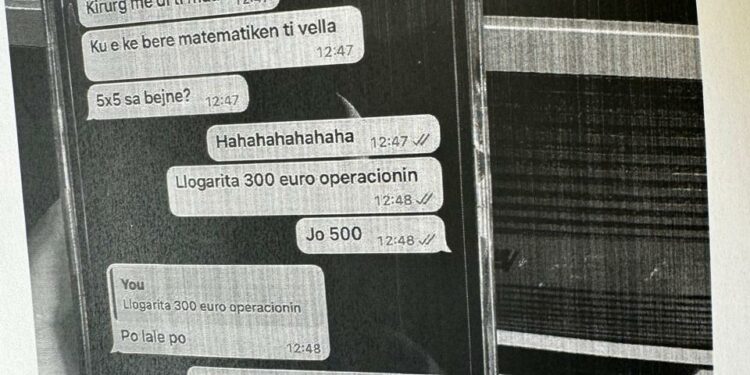 Nga Maldive në Tajlandë e Paris. Planet e Mjekëve për pushime, pasi u merrnin Para pacientëve me Tumor / SMS në Whats Up