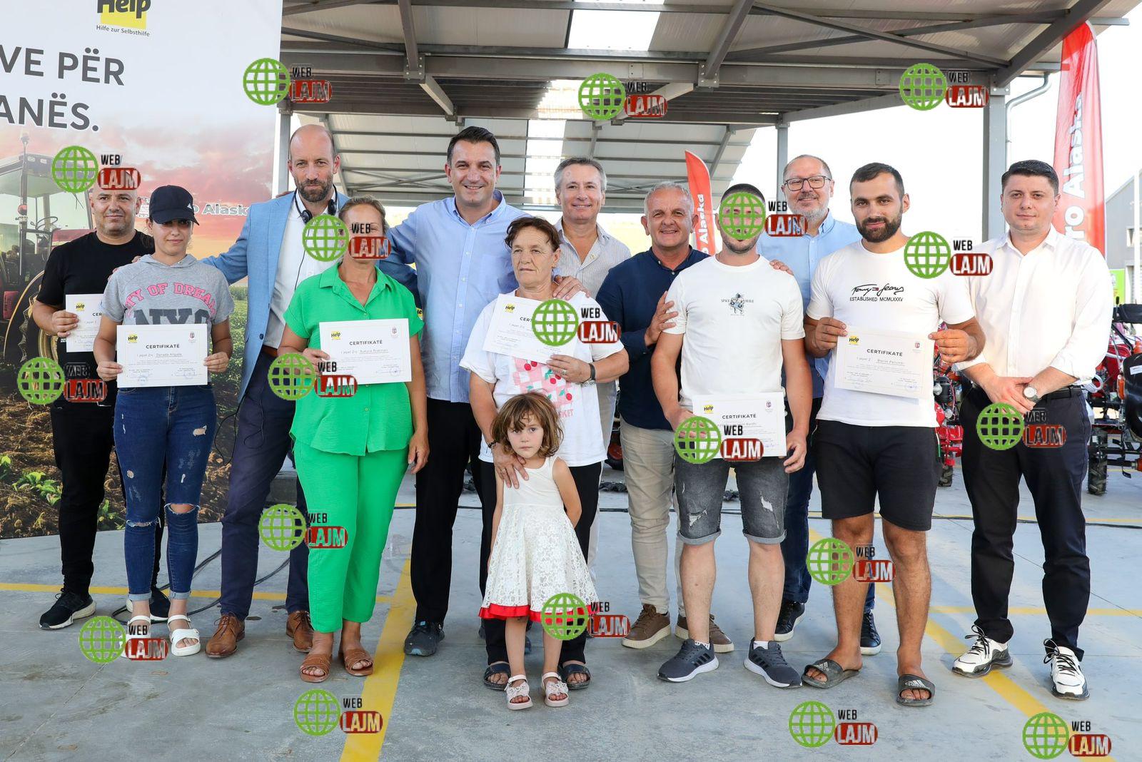 Ndihmesa për Fermerët dhe produktet vendave,. Bashkia Tiranë dhe Organizatën Gjermane dhurojnë makineri bujqësore, Veliaj: Blini produkte vendase