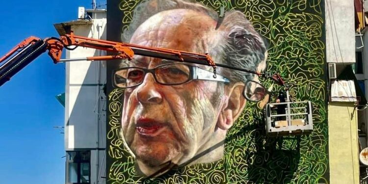 Mural Fest 6, Tirana nderon Ismail Kadaren / shihni foton