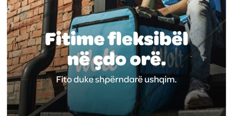 Revoltohen Korrierët e Wolt në Shqipëri, ju ulet fitimi / Pamjet e Protestës në Tiranë