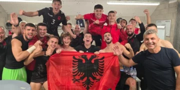 Shpresat mundin Zvicrën/ Kombëtarja kuqezi fiton 2-1 në transfertë, Pajaziti e Lilo protagonistë