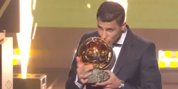 Rodri fiton Topin e Artë 2024/ Real Madrid bojkoton ceremoninë