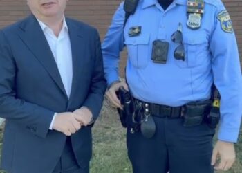 Balla takim me Policin Shqiptaro-Amerikan / Përshëndetje Shqipe, si ndahet shpirti nga blutë ❗️