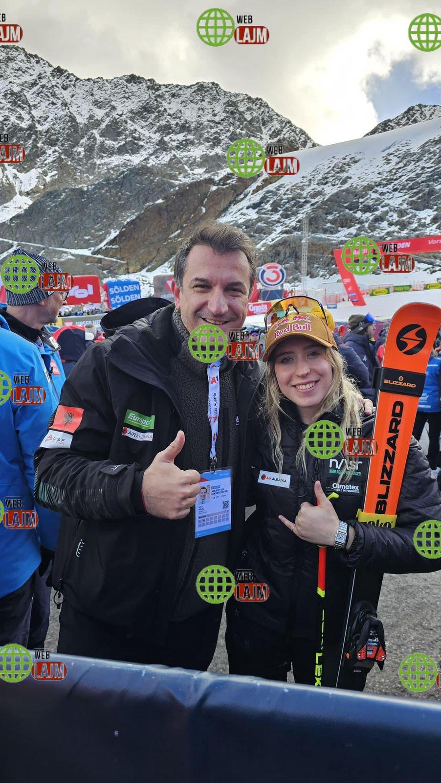 Skiatorja e Tiranës në Podiumin e Garave Botërorë / Foto