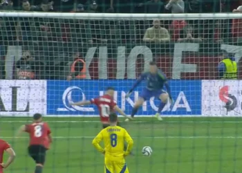 Shqipëria “zgjohet” vonë, Ukraina e rrëzon në 10 minuta nga Liga B