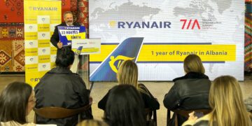 RYANAIR FESTON PËRVJETORIN E PARË NË TIRANË, 6 DESTINACIONE TË REJA