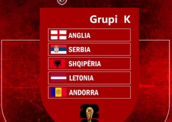 Botërori “SHBA-Meksikë-Kanada 2026”, Kuq e Zinjtë në GRUPIN K, Përballje me Serbinë dhe Britanikët….