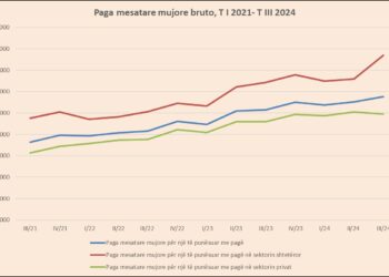 Administrata nuk e “tërhoqi” dot biznesin/ Pagat rriten ndjeshëm në shtet, ulen tek privati