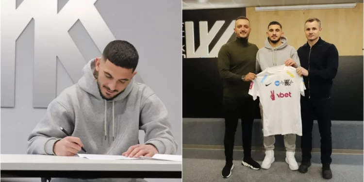 ZYRTARE/ Arinaldo Rrapaj i jep fund me Partizanin, ylli i mesfushës së “Demave” prezantohet në Ukrainë