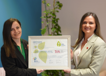 Reduktimi i Karbonit në TIA / Falë Investimeve, Aeroporti  akreditohet me nivelin 3