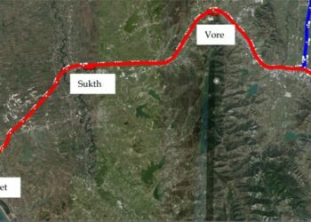 Hekurudha Tiranë-Durrës-Rinas, janë realizuar 80% e punimeve/ 40.7 mln euro hua shtesë, verën e ardhshme pritet përfundimi