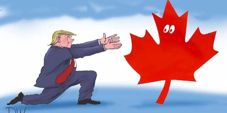 Kanadezët bashkohen kundër Donald Trump