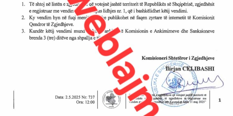 6 SHQIPTARË NË DIASPORË FITOJNË TË DREJTËN E VOTËS ME GJYKATË / vendimi