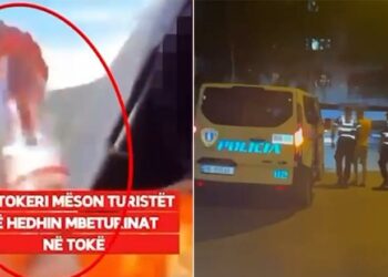 Hodhi mbeturinat nga Makina / KOZAKU e pëson me gjobë dhe shoqërohet në Polici. PAMJET