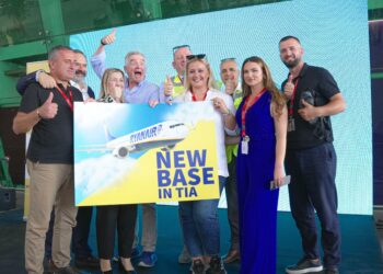 RYANAIR HAP BAZË TË RE NË TIRANË
