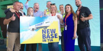 RYANAIR HAP BAZË TË RE NË TIRANË