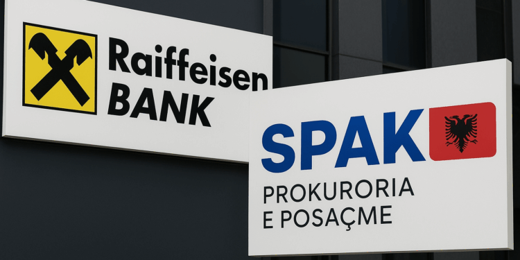 Alarmi i SPAK për Pastrim Parash të Krimit me Bankat / RAIFFESEN BANK  i dha kredi anëtarit të grupit që groposnin miliona euro