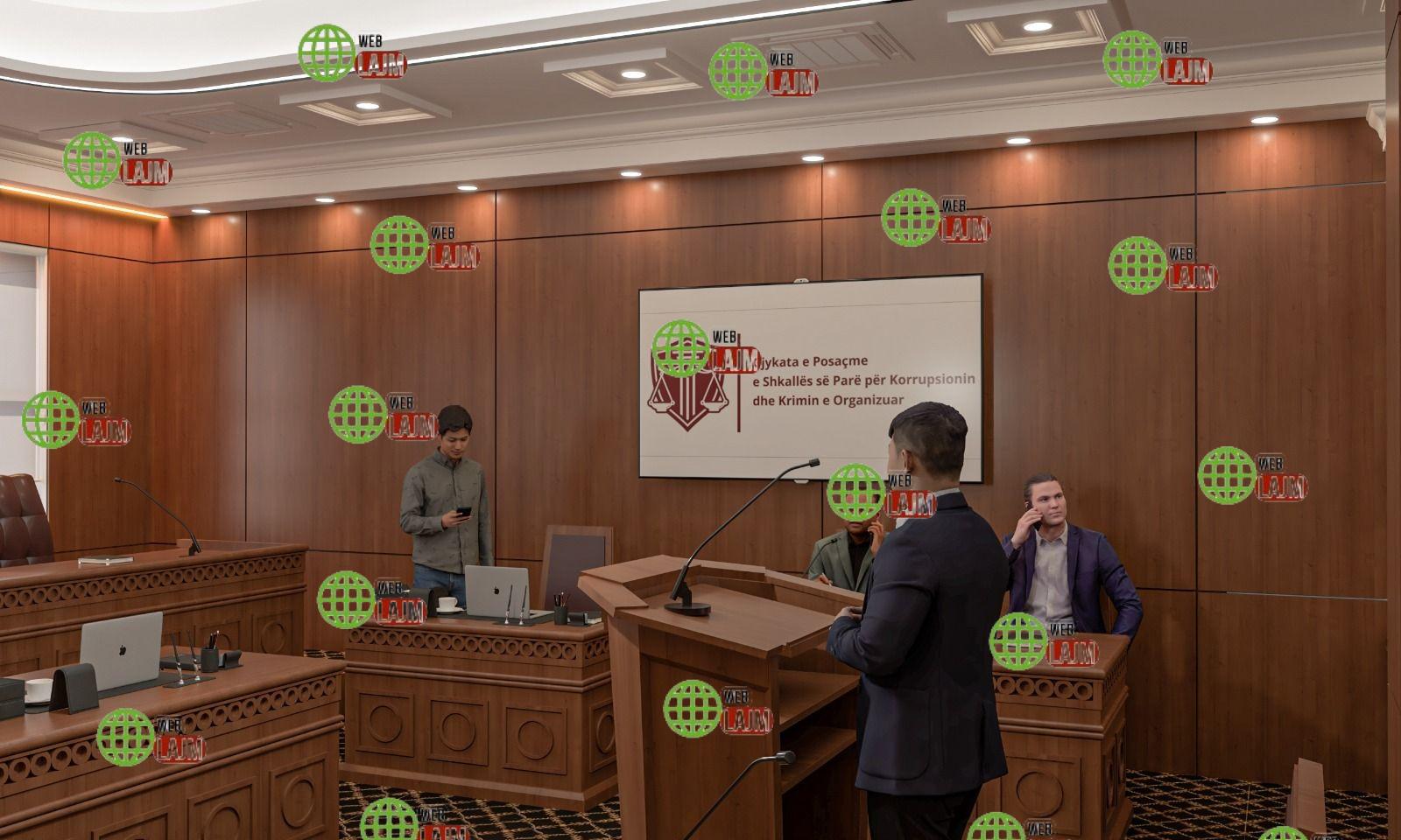 GJKKO ndryshon pamje / nga holli tek salla e proceseve, media dhe dhoma e gjyqtarëve