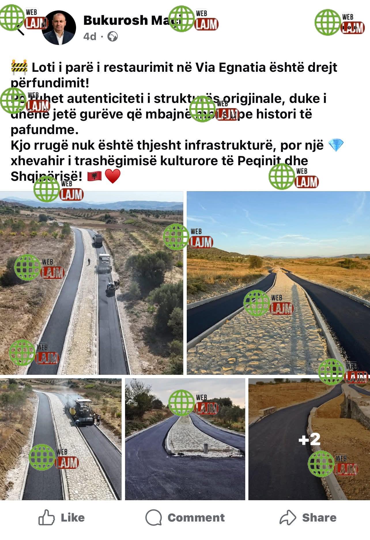 Rruga “Egnatia” rrethohet me Asfalt❗️ Auron Tare: Ndërhyni z.Rama