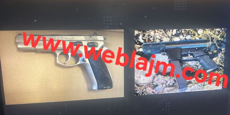 “FactCheck” zbulon fotot e armëve në atentatin e shkodrës / Automatiku Izraelit 9mm. PAMJET