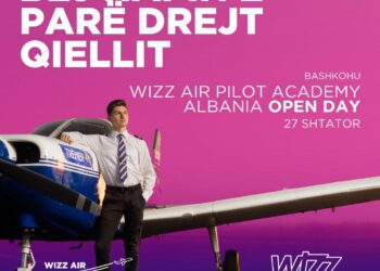 WIZZ AIR PILOT ACADEMY ORGANIZON OPEN DAY NË TIRANË MË 27 SHTATOR