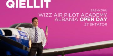 WIZZ AIR PILOT ACADEMY ORGANIZON OPEN DAY NË TIRANË MË 27 SHTATOR