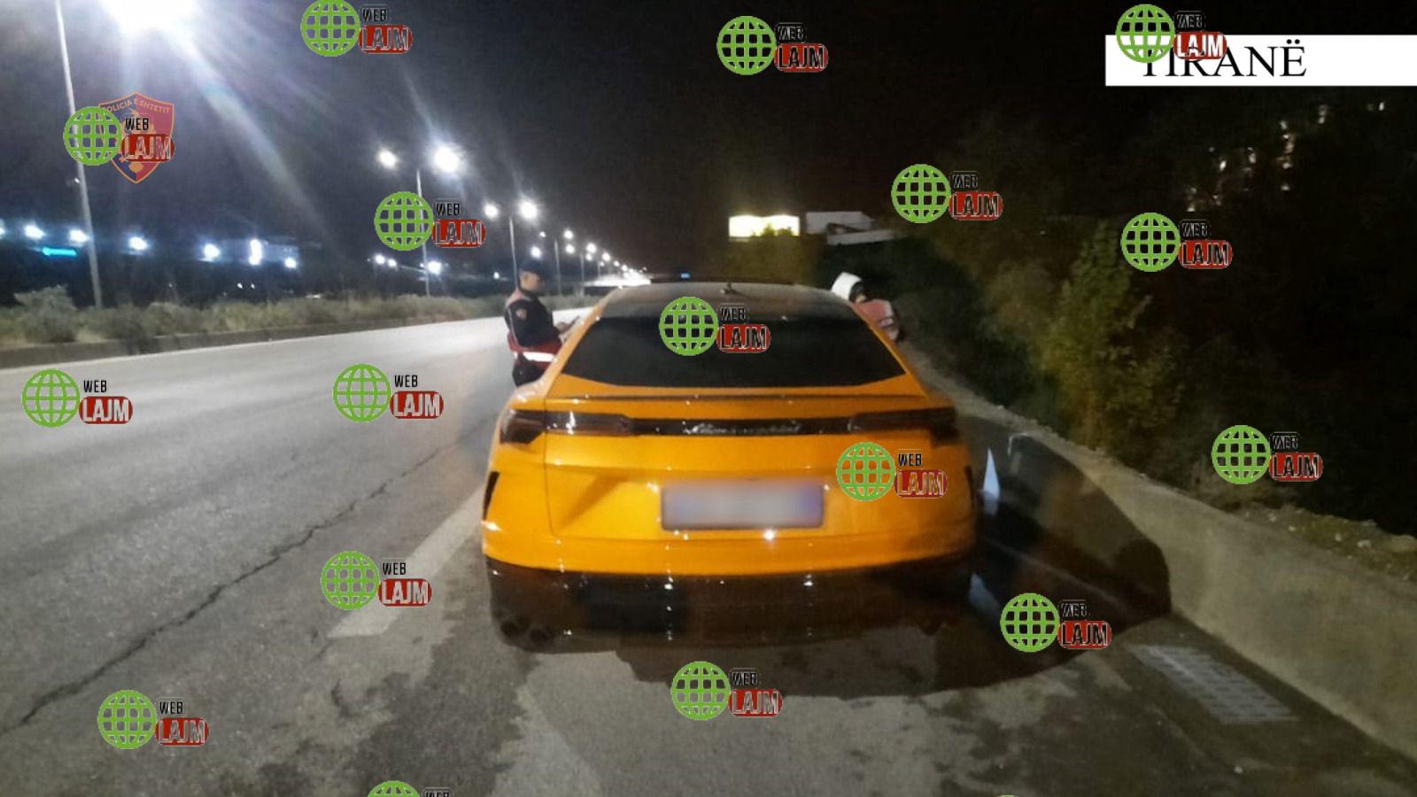 Polici i rremë kapet mat me Lamborghini / Sekuestro dhe dyshime për 160 mijë euro