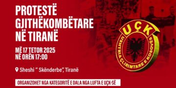 Mos mungo edhe Ti. LIRIA KA EMËR, UÇK protestë në Tiranë