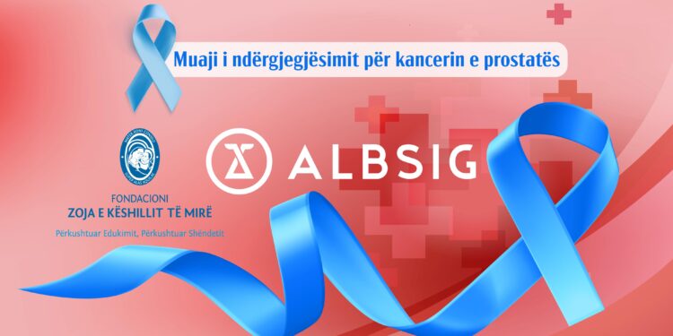 Albsig dhe Spitali “Zoja e Këshillit të Mirë” me paketë të dedikuar për kancerin e prostatës